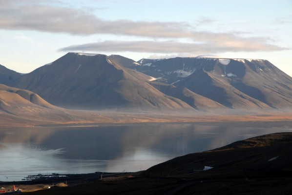 The Svalbard Global Seed Vault and surroundings