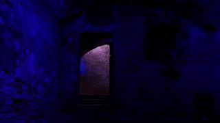 Arsenije Jovanović - Prophecy of the Village Kremna - Il Suono in Mostra 2019 - Old Prisons in the Castle of Udine, Italy - Light Design Alessandra Zucchi - Photo Lara Carrer